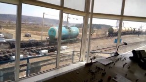 Сортировочная горка на станции Суховская