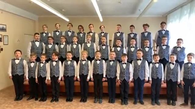 Споем гимн вместе. Хор мальчиков "Кредо". смотреть онлайн