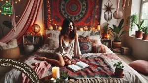 Спальня в стиле Бохо фото дизайн – идеи для вдохновения, творчество и уют 🛌🏻🛋️🪴 (6)