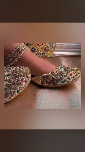 bridal Juti# Punjabi footwear#viral# shorts смотреть онлайн