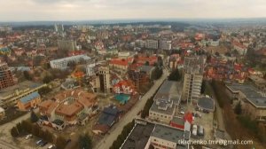 Трускавец с неба - обзор с высоты полета