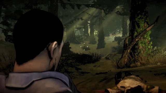 Season 1 The walking dead - Lee and clementine first meeting part 1 смотреть онлайн