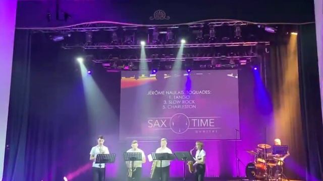 Sax Time Saxophone Quartett. Jérôme Naulais: Toquades. V. Charleston смотреть онлайн