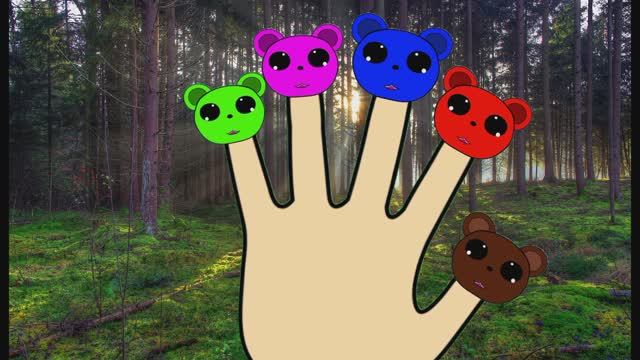 Семейка пальчиков МЕДВЕДИ             МИЛ GAMES
