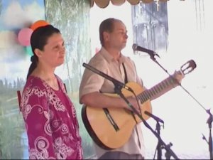 Авторская песня "Енот-чистюля". Сл. Галины Погониной. Муз. Бориса Федяшина.  Алмазово. 20.05.2007