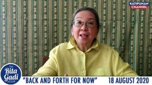 Back and Forth for Now | The Rita Gadi Hour