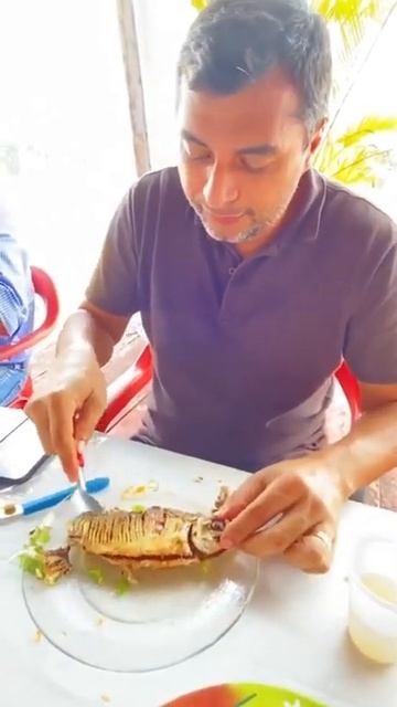 Governador Wilson Lima ensina como tirar espinha de Jaraqui para degustá lo смотреть онлайн