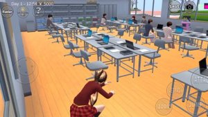 Yandere simulator в Sakura school simulator|Xzshka