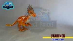 UTARINEX-LEGO JURASSIC WORLD ALIVE CUSTOM I ЮТАРИНЕКС I ยูทาริเน็กซ์ I 优达利 I 유타리넥스