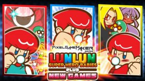 Pixel Game Maker Series LUNLUN SUPER HERO BABIES PLUS NEWGAMES