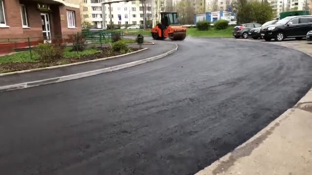 Укладка асфальта | САМ-САН СТРОЙ