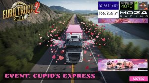 ETS2 ｜ World of Trucks ｜ Cupid's Express Финальная доставка ｜ Реальная Экономика ｜ Moza R5 ｜ s07e07