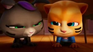 Timon and Pumbaa Watch My Talking Tom Friends Shorts! (Interpret 3 and 4) 📺🍿😀