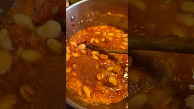 HOW I MAKE SEXY KURU FASULYE   SEXY TURKISH BEANS #kurufasulye #vegan #vegancooking