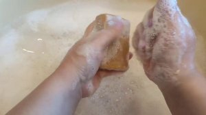 Необычное мыление нового мыла(без геля)😳😳😳