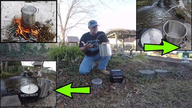 Stainless Steel Bush Pot Cooking Kit CAM Carp Fishing Magazine Videos смотреть онлайн