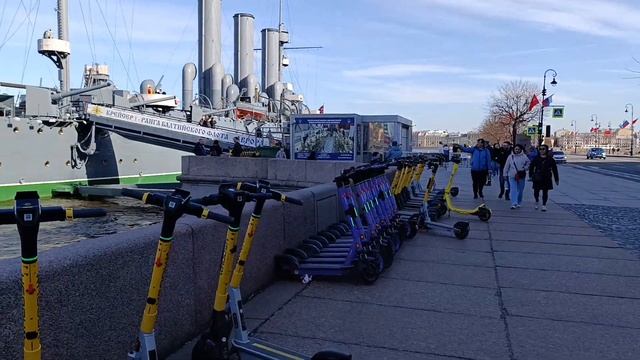 ПЕТРОГРАДСКАЯ НАБЕРЕЖНАЯ. ПИТЕР.АВРОРА.ЭТО САМПСОНИЕВСКИЙ МОСТ.🌉🛥️ГАЛИНА ФИ..ОМСК.🤓🖐️❤️