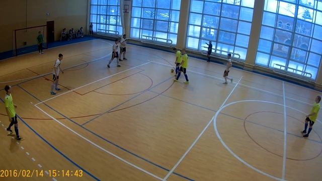 14.02.2016г. Рубин-УльБарс - Дельта. 1 тайм. смотреть онлайн