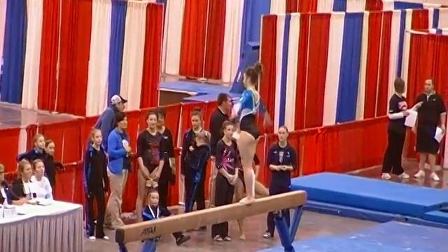 Kasey Pagani 2010 Arnold Classic Beam-Event finalsBig Save