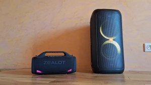 Zealot s79 vs Jbl partybox100 bass test