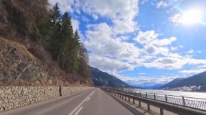 Австрия → Италия, Проезжая по райским зимним пейзажам и замерзшим озерам!