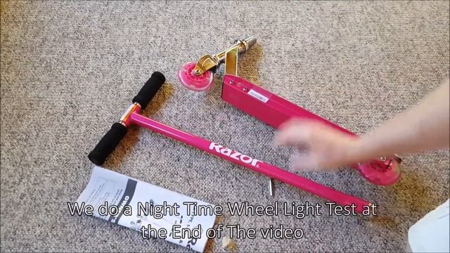 Razor Scooter LED Wheels Review смотреть онлайн