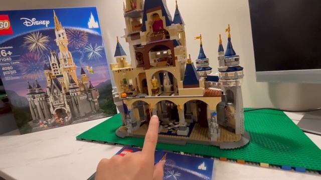 Retired Lego Disney Castle Build and Review