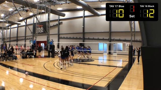 TAV 17 Blue vs TAV 16 Black (set 1) смотреть онлайн