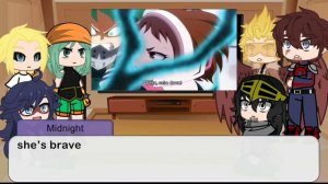 Pro heroes react to Deku’s black whip