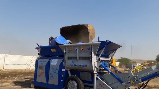 شريدر ليدنر يوراكو 75 دي تقطيع مخلفات البلاستيك Plastic waste lindner urraco 75 D смотреть онлайн