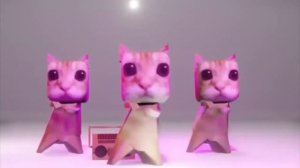 коты танцуют под фонг