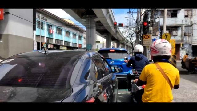 Traveling in Aurora Boulevard Quezon City | Motorcycle ride смотреть онлайн