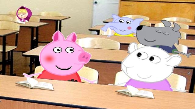 Свинка Пеппа читает мысли часть 12  74 серия  Пеппу заколдовала ведьма смотреть онлайн