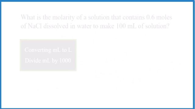 How to find Molarity: Explanation and Practice смотреть онлайн