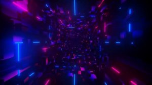 4K Neon Tunnel VJ LOOPS 2022- Abstract Sci fi Tunnel, Moving Tunnel, Lights VJ Motion Background