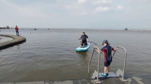 Clevedon Marine Lake | SUP Paddle boarding