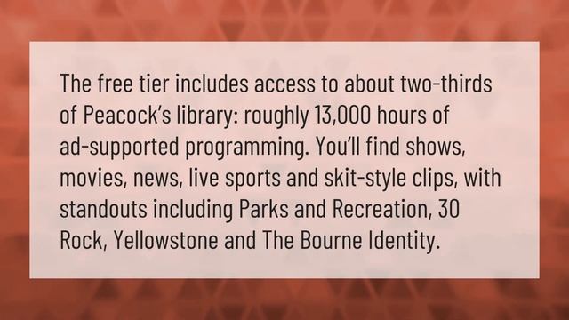 Is Peacock really free? смотреть онлайн