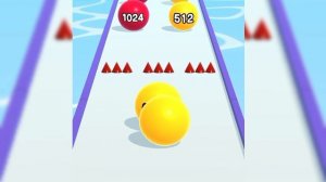 Эволюция Шаров в игре Ball run 2048