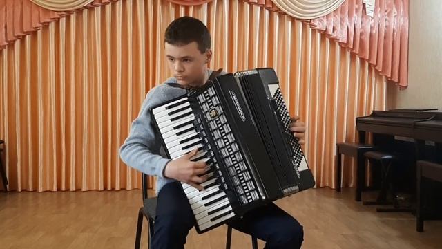 Ёлкин Богдан Олегович, В.Шаинский, обраб. Урхо Ютицы "Песенка крокодила" смотреть онлайн