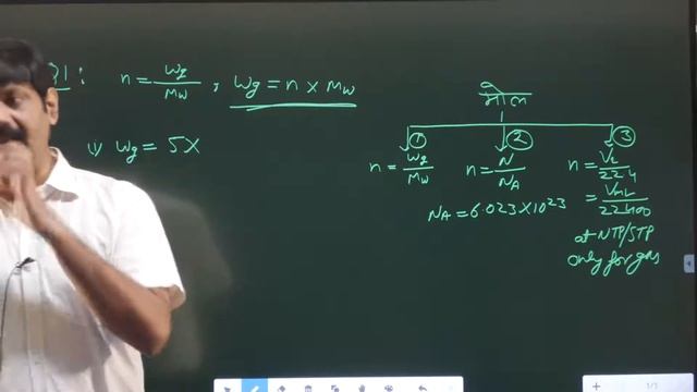 L-01  GENERAL CHEMISTRY mole concepts for NEET-JEE DROPPER  in Hindi