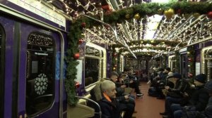 Обзор Новогоднего поезда Еж-3 | Последний год эксплуатации