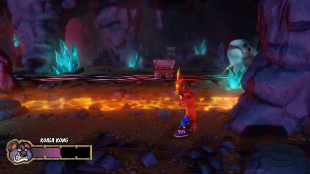 Crash Bandicoot N. Sane Trilogy boss 3:Koala kong