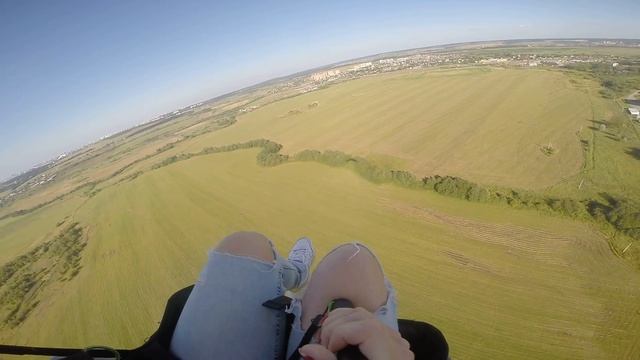 Полеты на параплане по подарочным сертификатам. Пермь 02.09.17 смотреть онлайн