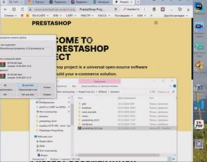 Установка CMS Prestashop на локальный ПК - Open Server Panel