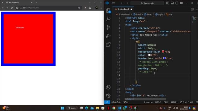 Mastering CSS from Beginner to Advanced ( Lecture 3 : Box Model Margin / Padding )