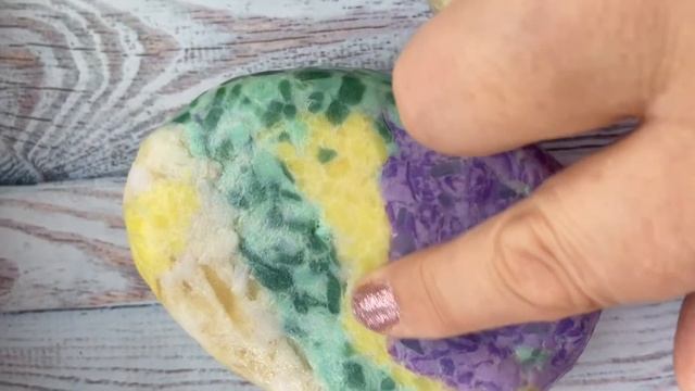 Asmrsoap. Новые мои мыльца в стиле «Ирисы»💜🤍💚