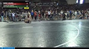 100 Lbs Champ. Round 1 - Morgan Swift, Rolla High School Wrestling Vs Katey Valdez, Betterman Elit