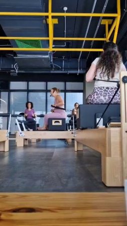 Pilates Reformer 💪🙂 | Пилатес на Реформере 🙏 #video #fun #love #workout #pilates #reformer #reels