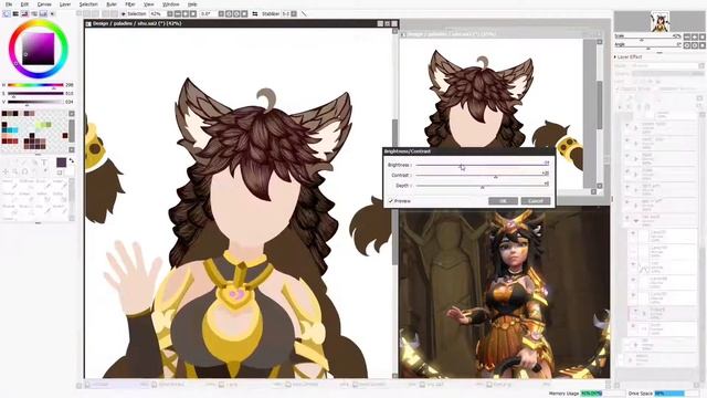 Paladins SpeedART - Io (The shattered goddess) смотреть онлайн