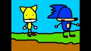 Саня ехе alpha 0.0,пародия на sonic exе